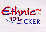 CKER Ethnic FM Logo