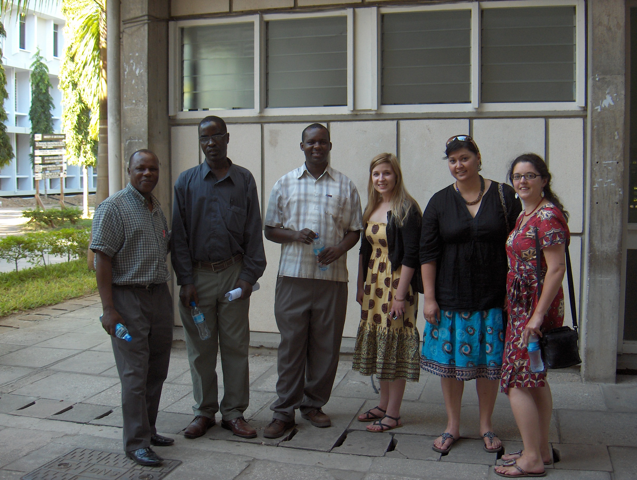 The Iringa team at the U of Dar es Salaam