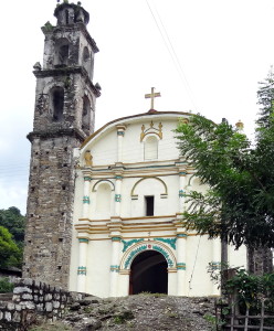 Chicontla church, September 2012